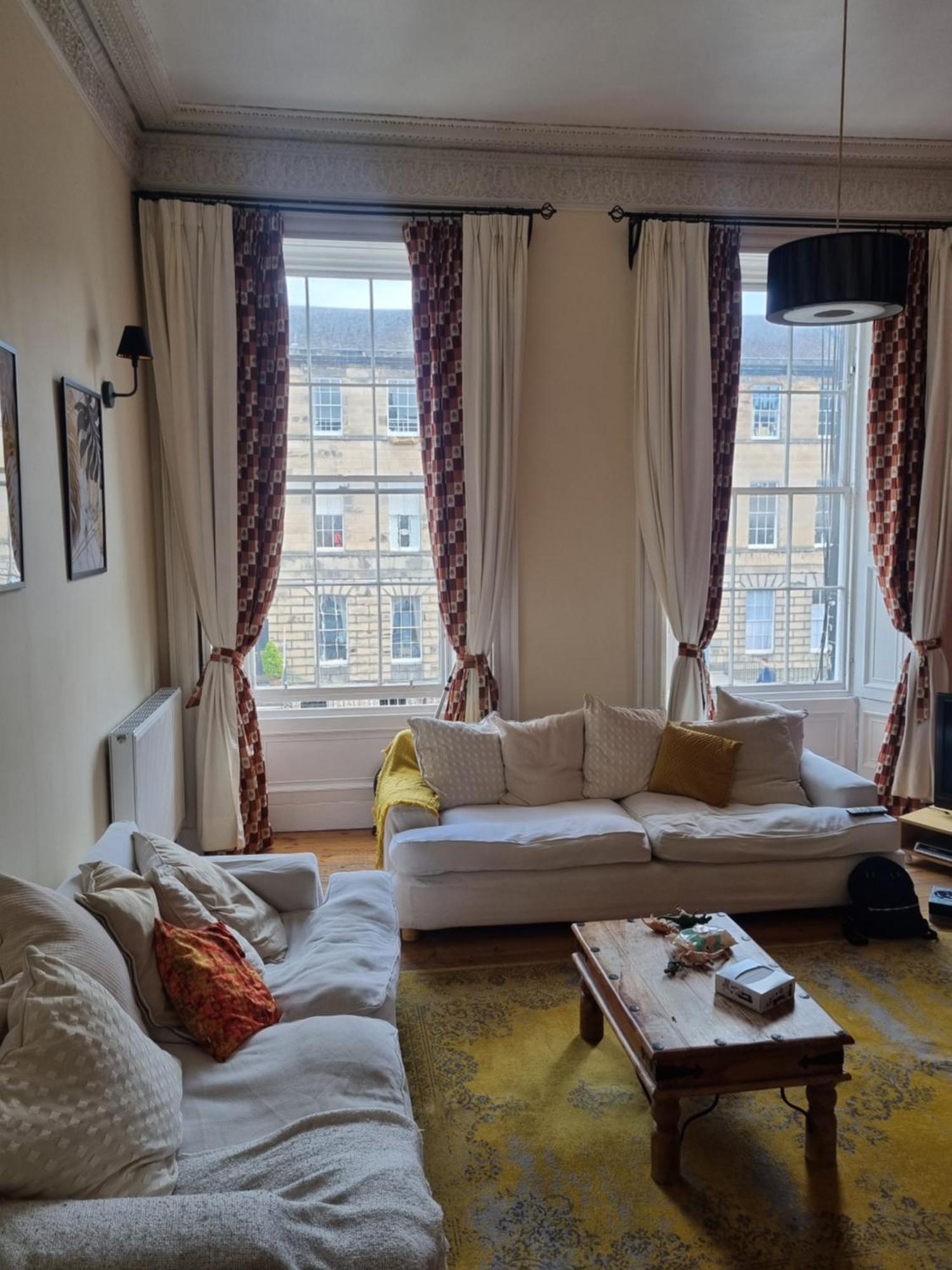 3 Double-Bed Georgian Apartment In Prime Location 爱丁堡 外观 照片